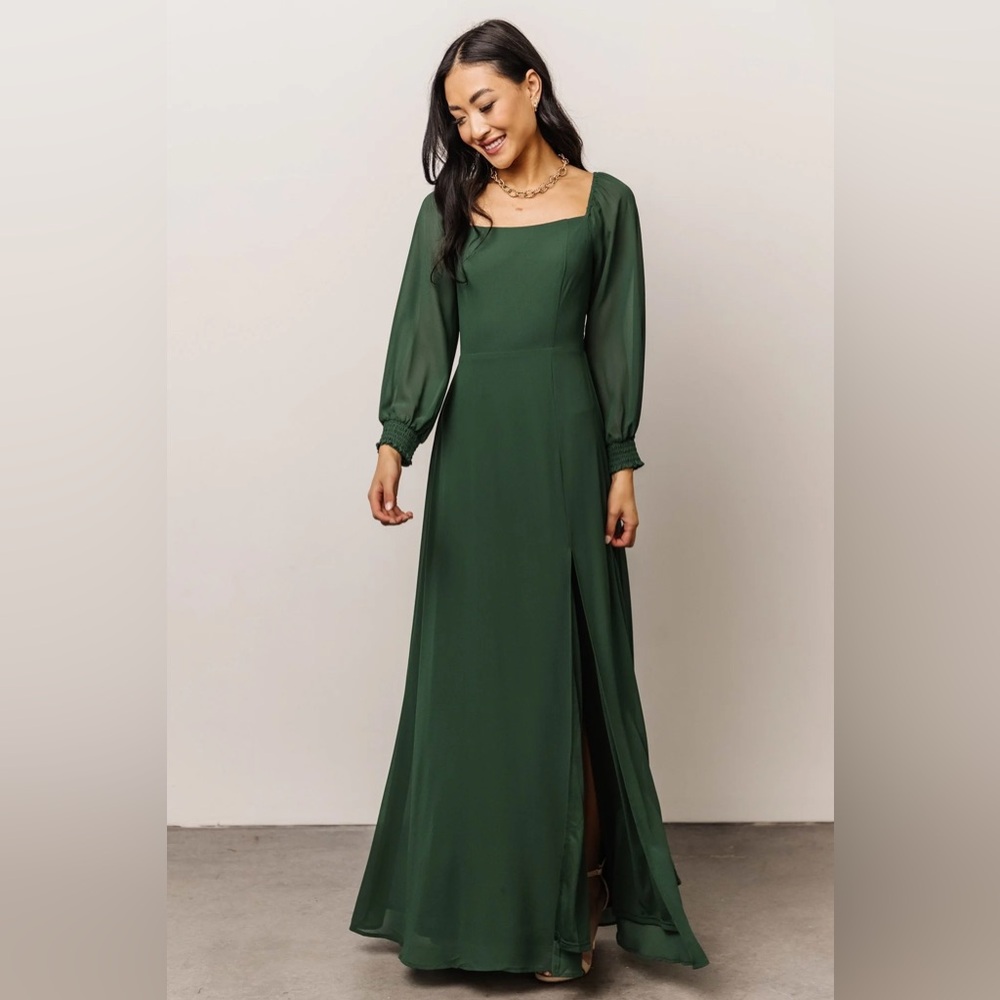 Baltic Born Giselle Maxi Dress Evergreen